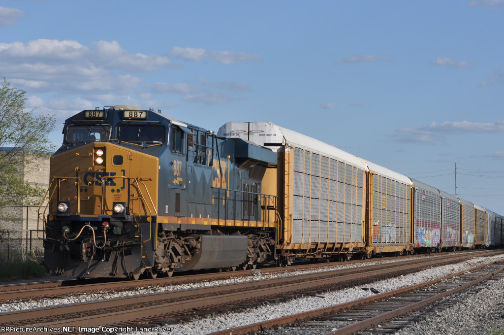 CSXT 887 North